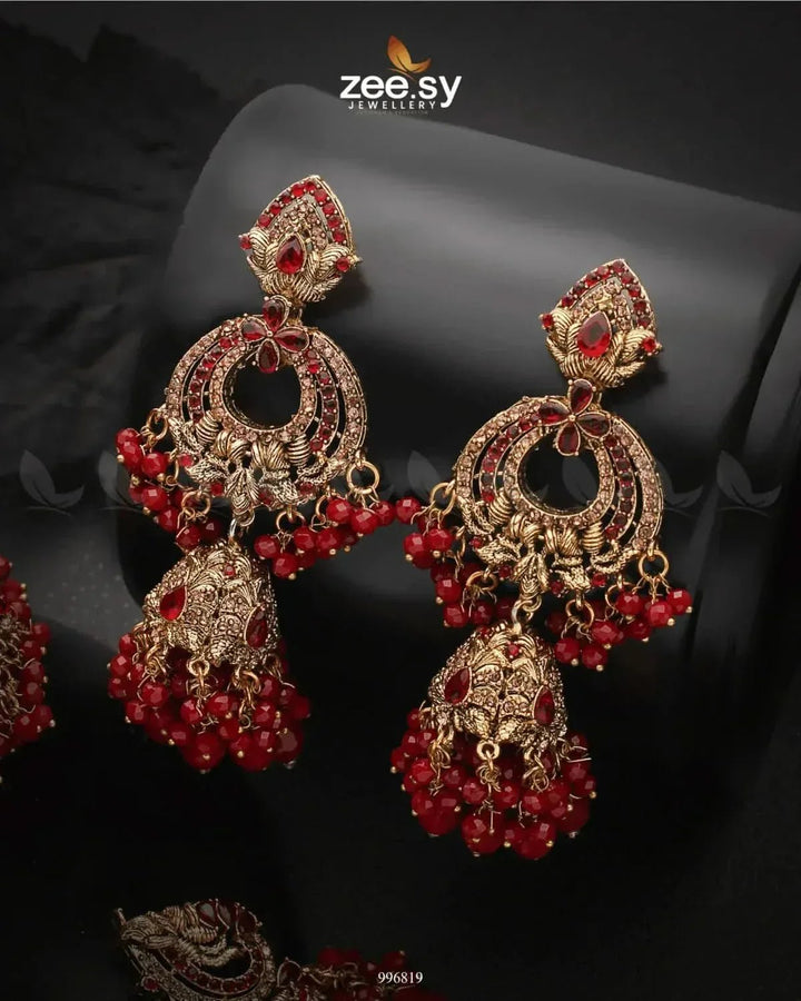 Hadiqa Bridal Set Bridal Set - Zeesy Jewellery Pakistan | Premium Artificial & Imitation Jewellery