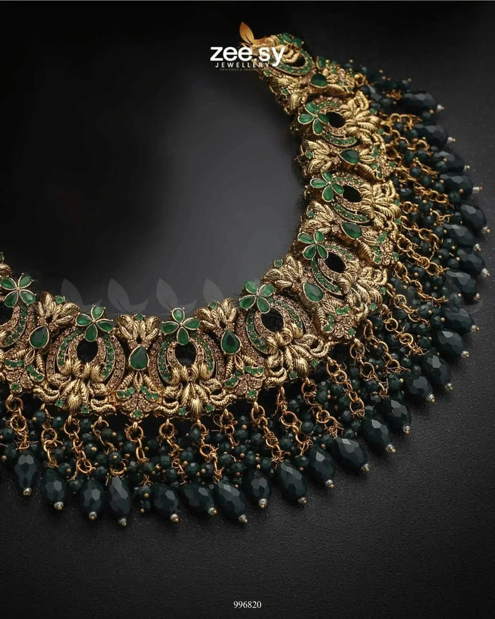 Hadiqa Bridal Set Bridal Set - Zeesy Jewellery Pakistan | Premium Artificial & Imitation Jewellery