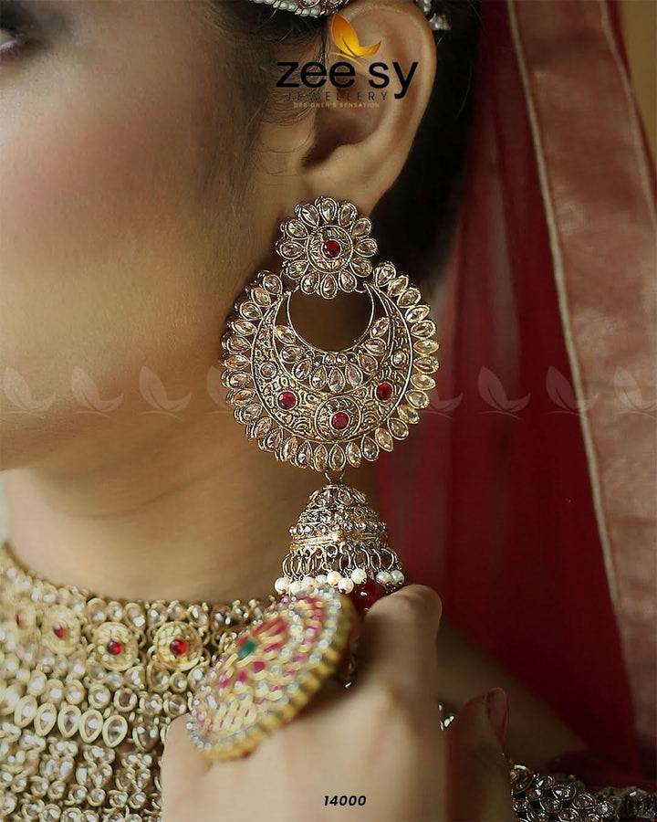 Jasmine Bridal Set Bridal Set - Zeesy Jewellery Pakistan | Premium Artificial & Imitation Jewellery