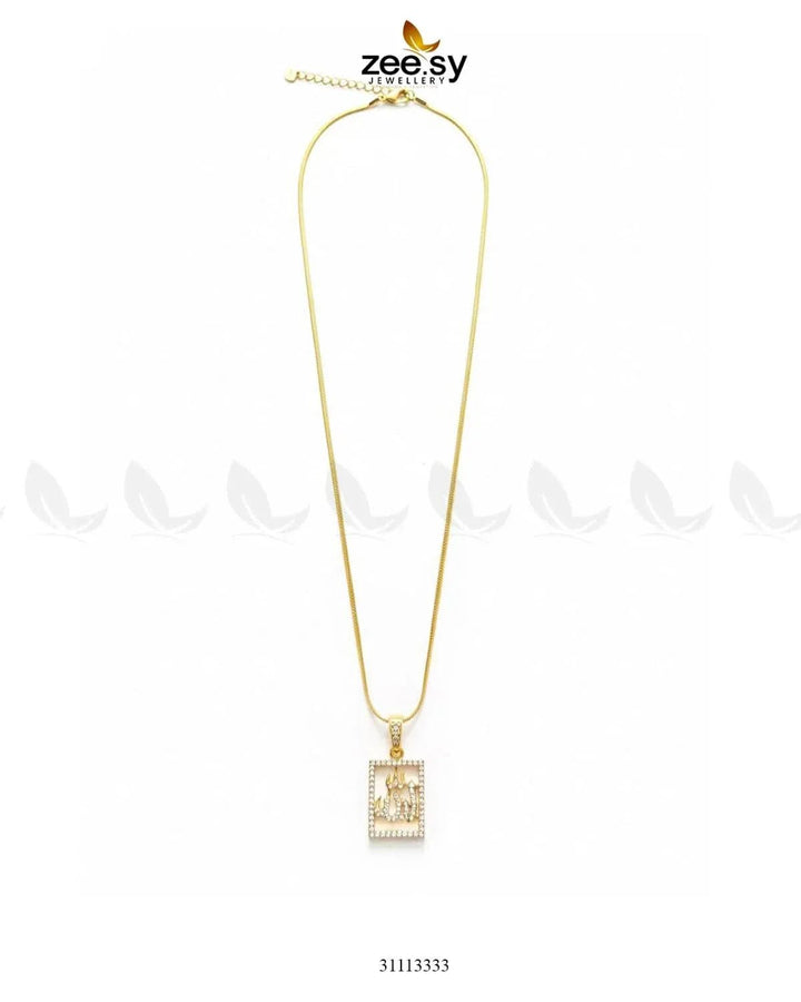 Al-Malik Calligraphy Locket Calligraphy Pendant - Zeesy Jewellery Pakistan | Premium Artificial & Imitation Jewellery
