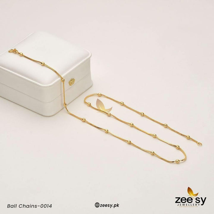 Ball Chains-0014 chains - Zeesy Jewellery Pakistan | Premium Artificial & Imitation Jewellery