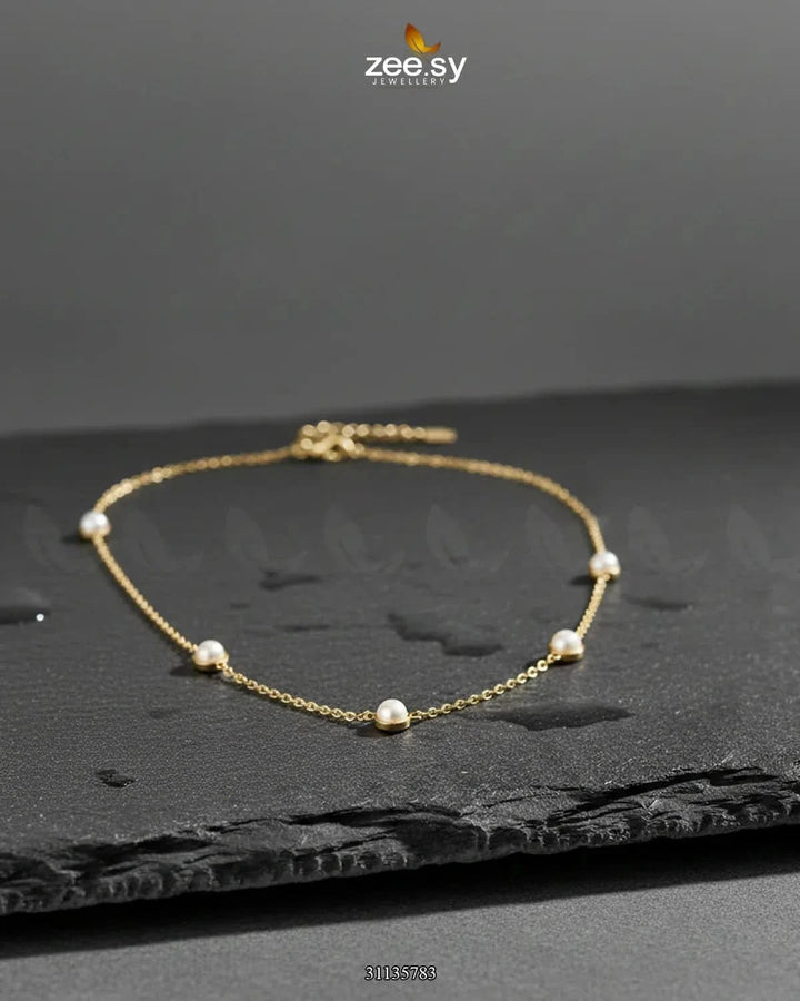 Vintage Faux Pearl Chain chains - Zeesy Jewellery Pakistan | Premium Artificial & Imitation Jewellery
