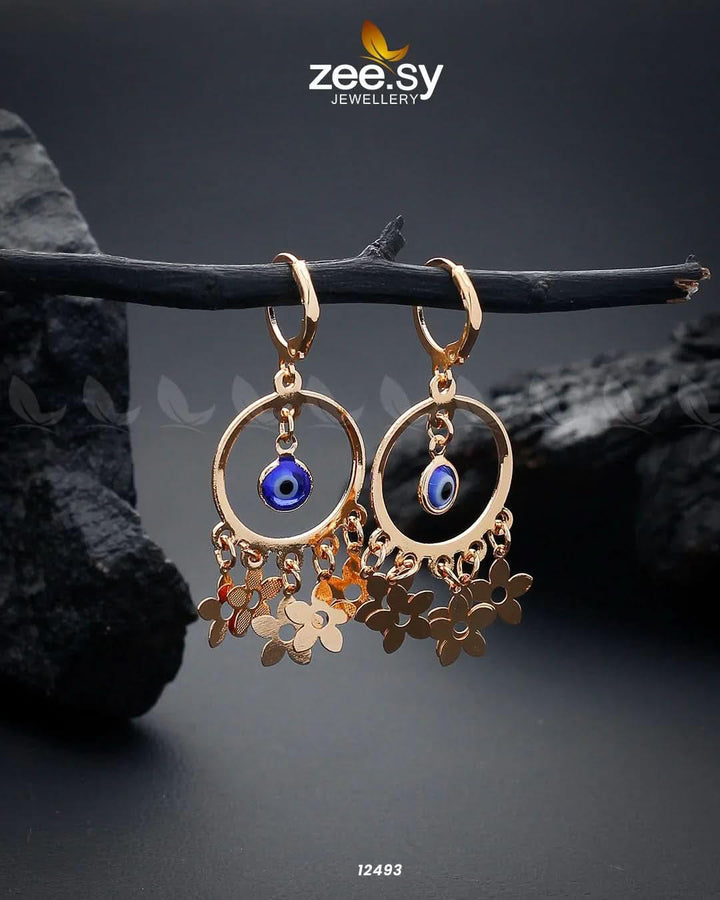 Translucent Earrings Blue Earrings - Zeesy Jewellery Pakistan | Premium Artificial & Imitation Jewellery