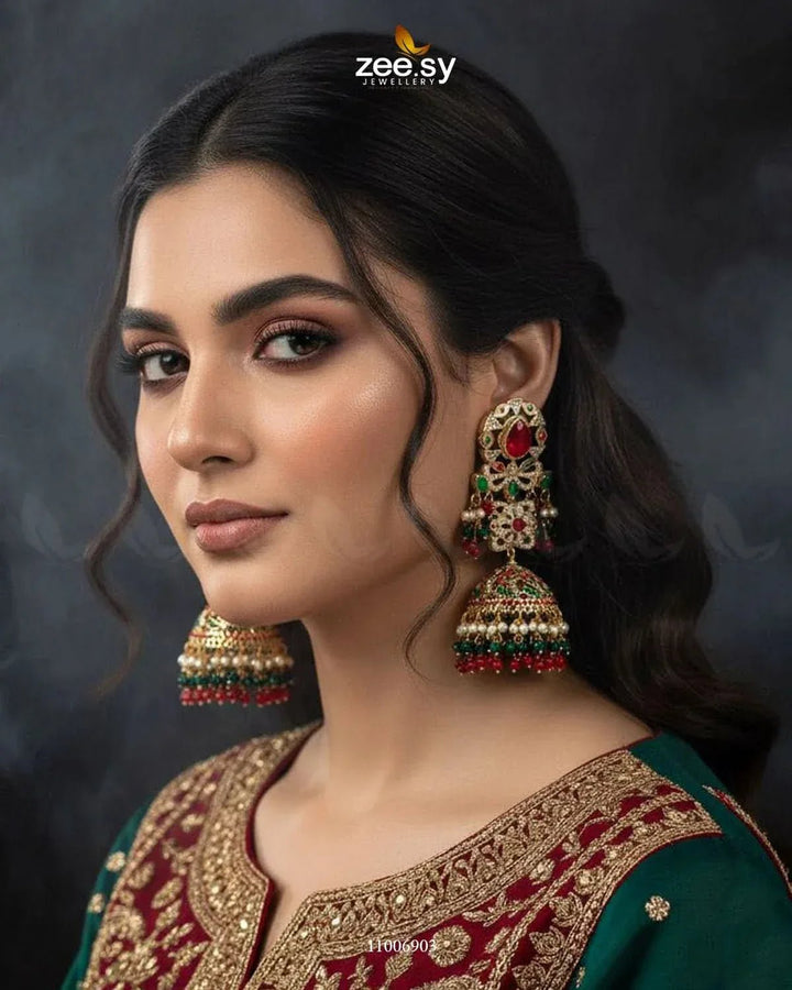 EARRINGS-0730 Earrings - Zeesy Jewellery Pakistan | Premium Artificial & Imitation Jewellery