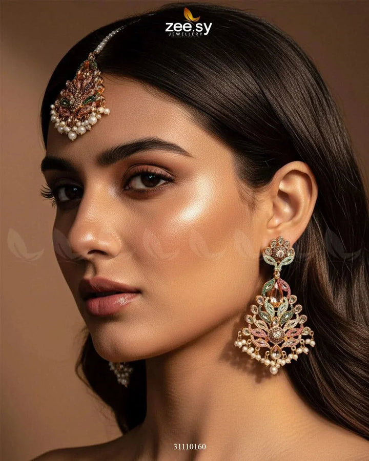 Aarika Earrings Earrings - Zeesy Jewellery Pakistan | Premium Artificial & Imitation Jewellery