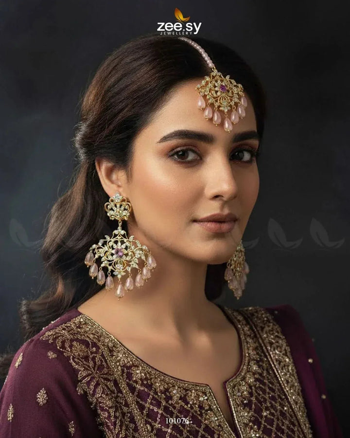 SUNFLOWER EARRINGS-0434 Earrings - Zeesy Jewellery Pakistan | Premium Artificial & Imitation Jewellery