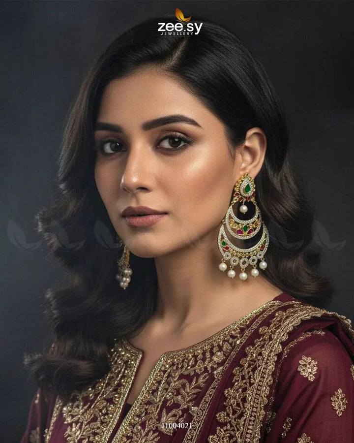 EARRINGS-0605 Earrings - Zeesy Jewellery Pakistan | Premium Artificial & Imitation Jewellery