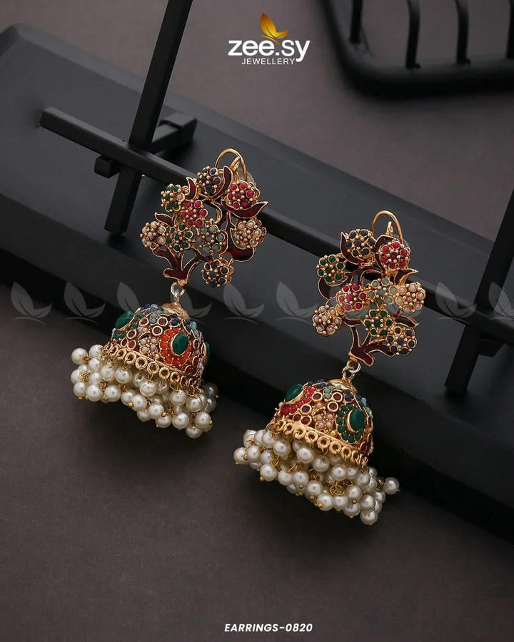 EARRINGS-0820 Earrings - Zeesy Jewellery Pakistan | Premium Artificial & Imitation Jewellery
