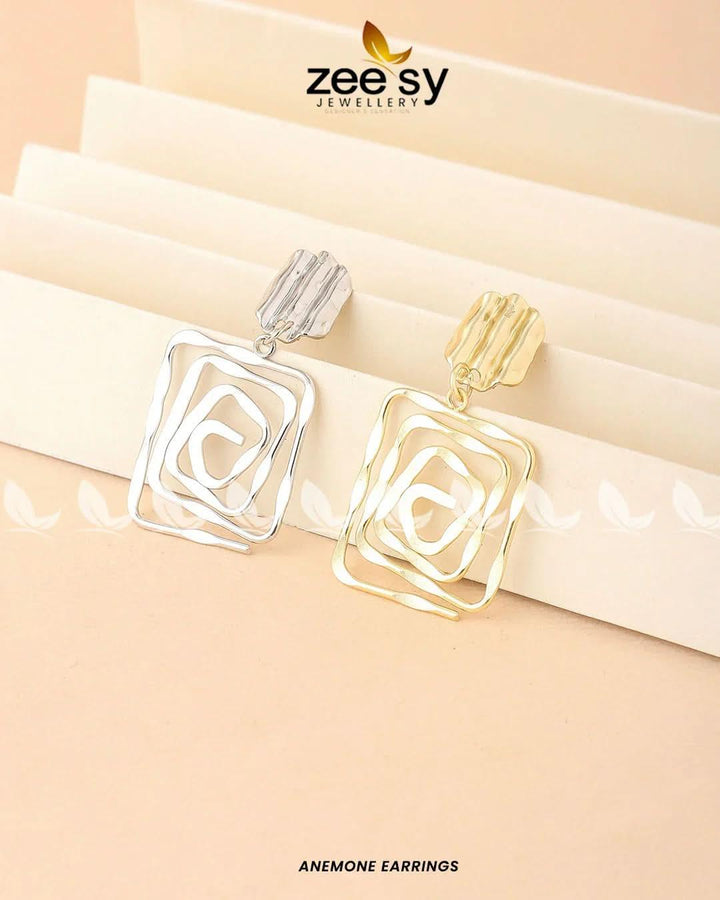 Anemone Earrings Earrings - Zeesy Jewellery Pakistan | Premium Artificial & Imitation Jewellery