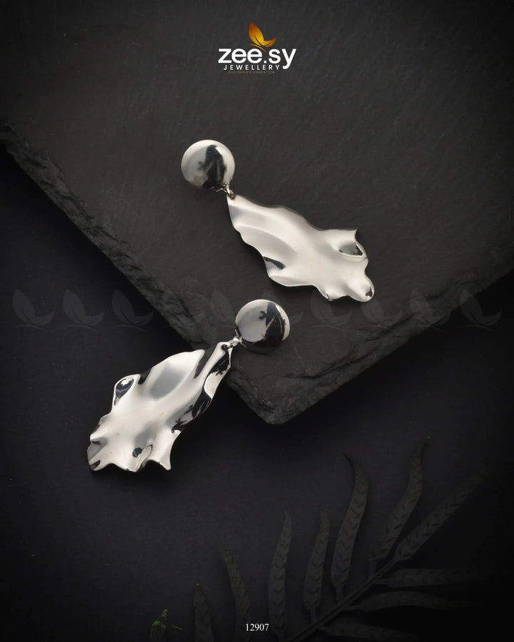 Clematis Earrings Silver Earrings - Zeesy Jewellery Pakistan | Premium Artificial & Imitation Jewellery