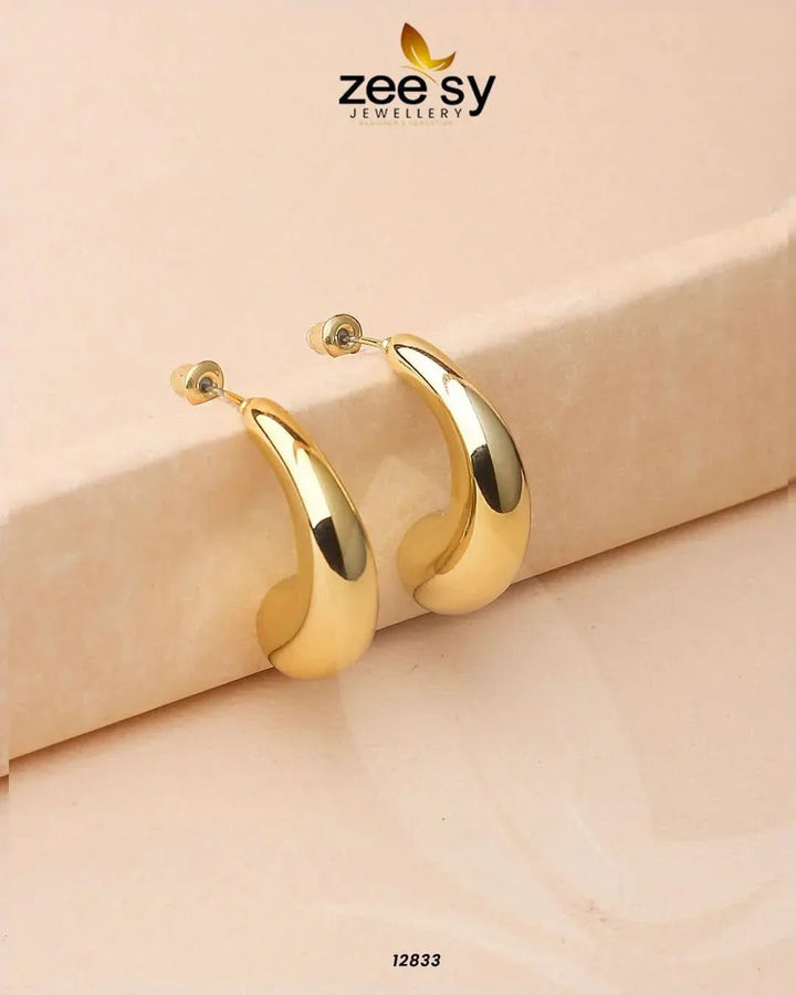 Elysian Earrings Golden Earrings - Zeesy Jewellery Pakistan | Premium Artificial & Imitation Jewellery