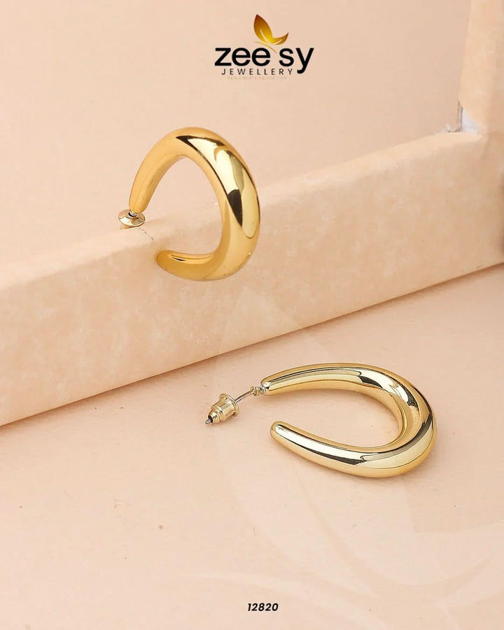 Enkei Hoops Earrings Earrings - Zeesy Jewellery Pakistan | Premium Artificial & Imitation Jewellery