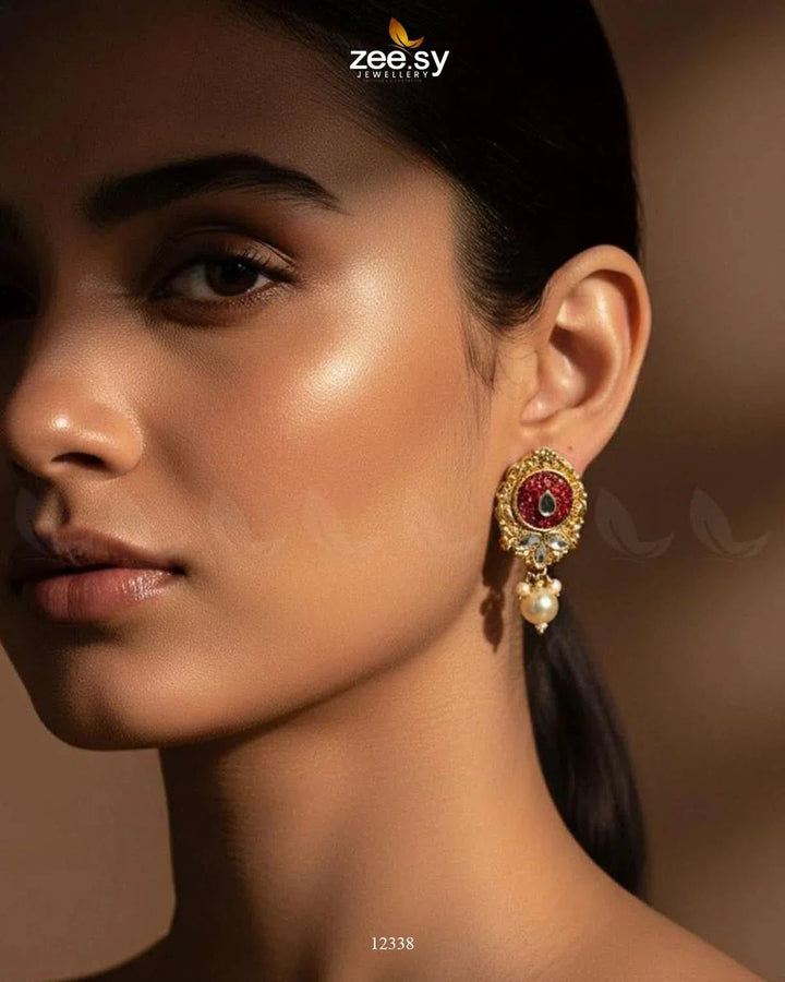 Quartz Earrings Earrings - Zeesy Jewellery Pakistan | Premium Artificial & Imitation Jewellery