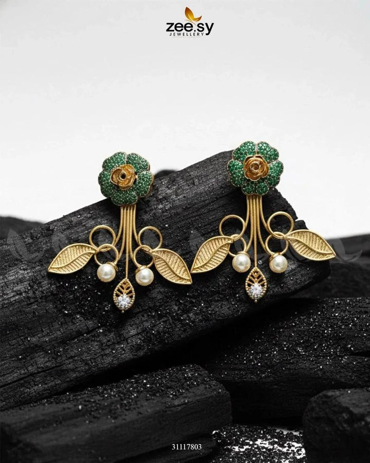 Laurel Earrings Earrings - Zeesy Jewellery Pakistan | Premium Artificial & Imitation Jewellery