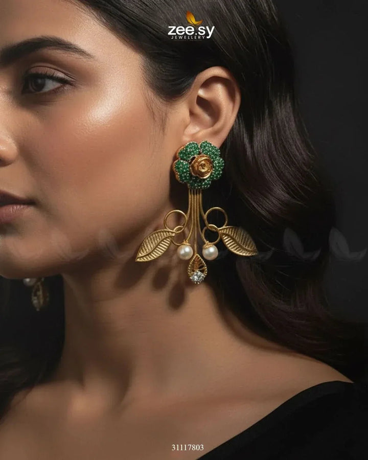 Laurel Earrings Earrings - Zeesy Jewellery Pakistan | Premium Artificial & Imitation Jewellery