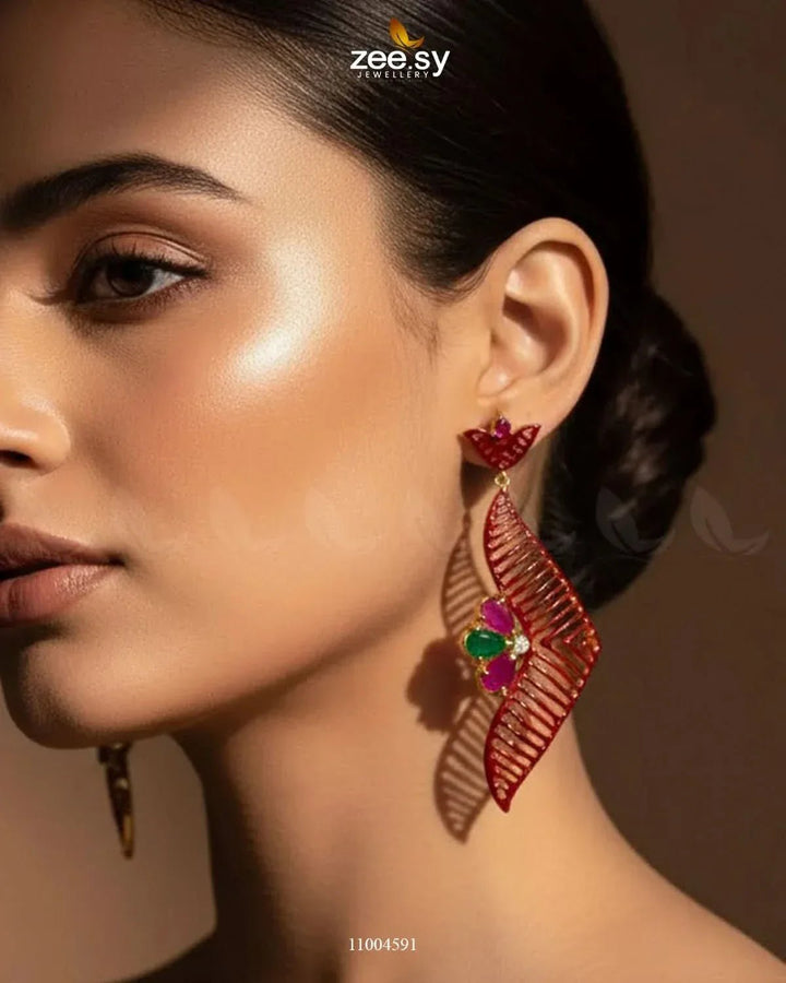EARRINGS-0595 Earrings - Zeesy Jewellery Pakistan | Premium Artificial & Imitation Jewellery