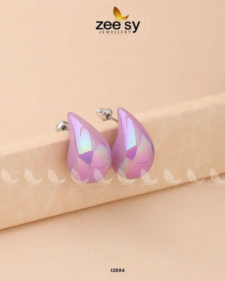 Clarkia Earrings Pink Earrings - Zeesy Jewellery Pakistan | Premium Artificial & Imitation Jewellery