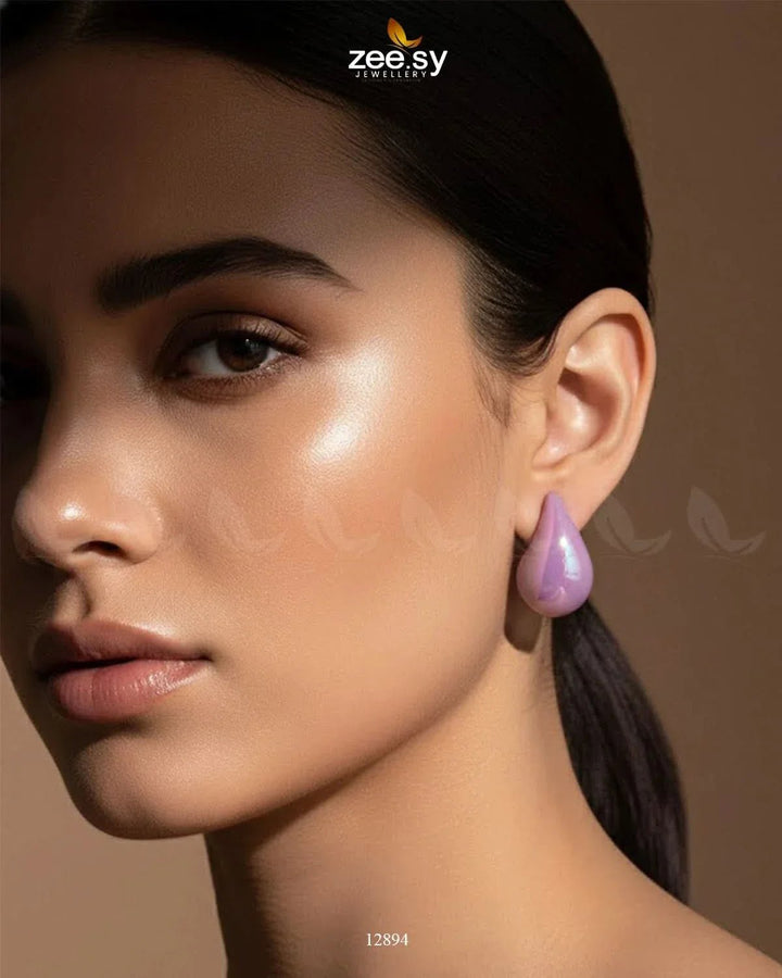 Clarkia Earrings Earrings - Zeesy Jewellery Pakistan | Premium Artificial & Imitation Jewellery