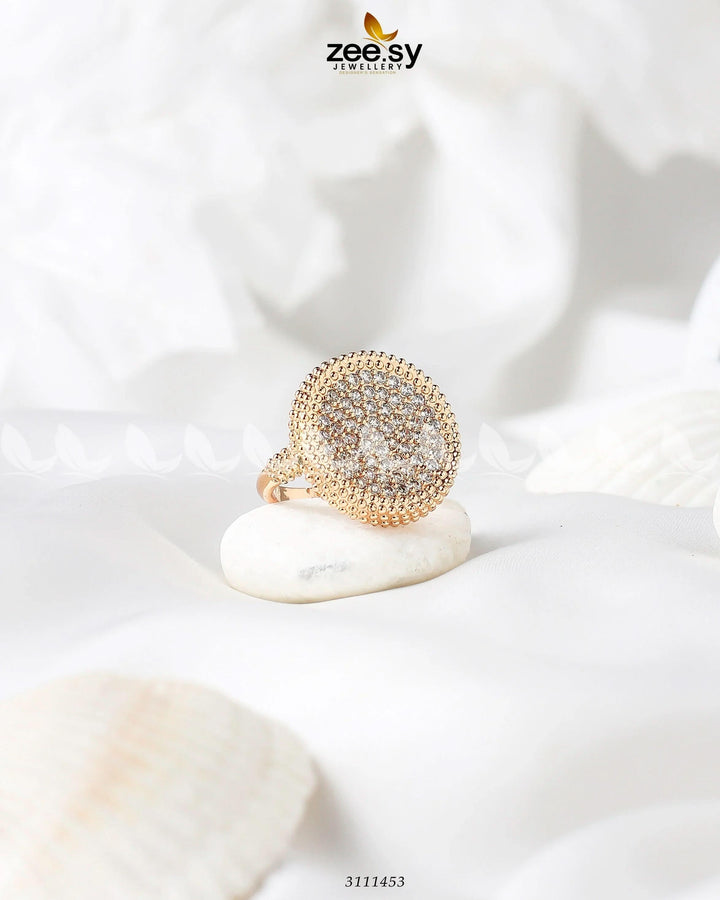 Tourmaline Ring 16 Finger Ring - Zeesy Jewellery Pakistan | Premium Artificial & Imitation Jewellery