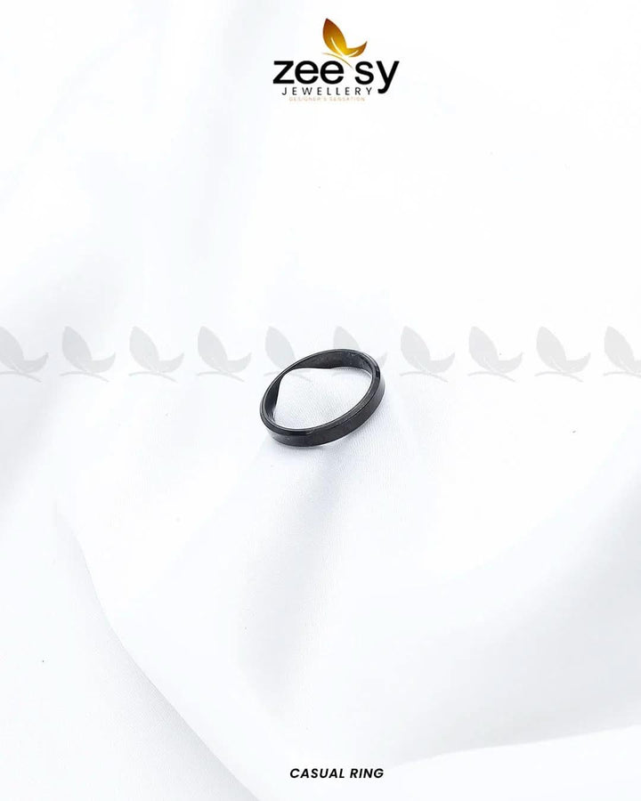 Casual Ring Black Finger Ring - Zeesy Jewellery Pakistan | Premium Artificial & Imitation Jewellery