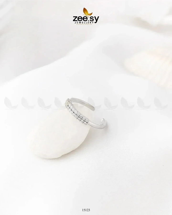 Cascade Ring Silver Finger Ring - Zeesy Jewellery Pakistan | Premium Artificial & Imitation Jewellery