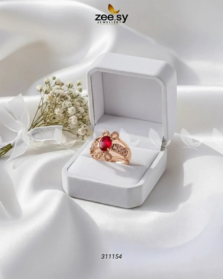 Starlit Ring Finger Ring - Zeesy Jewellery Pakistan | Premium Artificial & Imitation Jewellery