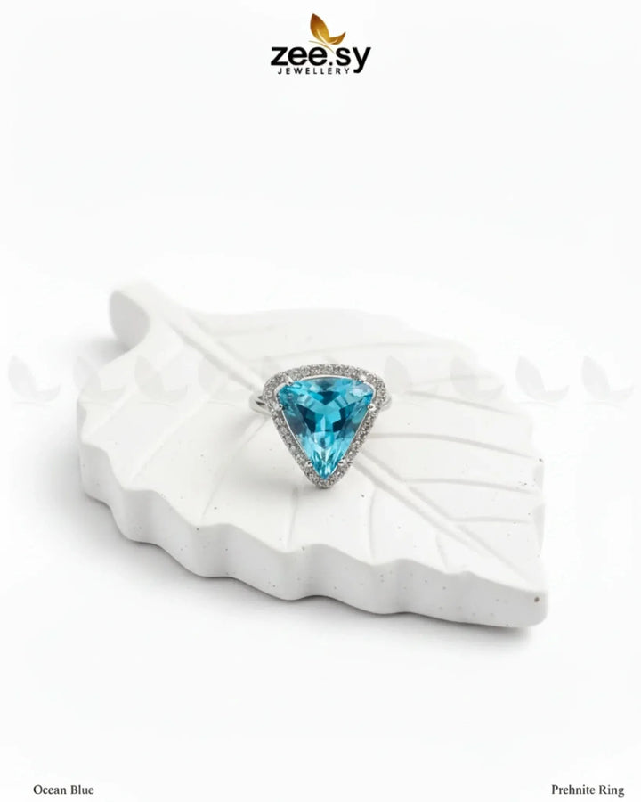 Prehnite Ring Finger Ring - Zeesy Jewellery Pakistan | Premium Artificial & Imitation Jewellery