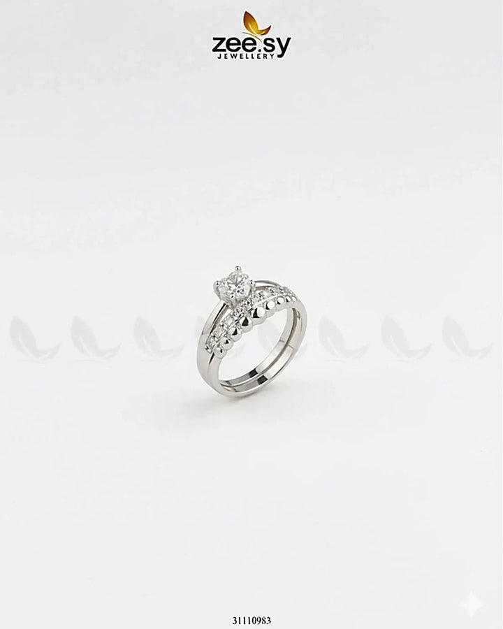 Auraya Ring Finger Ring - Zeesy Jewellery Pakistan | Premium Artificial & Imitation Jewellery