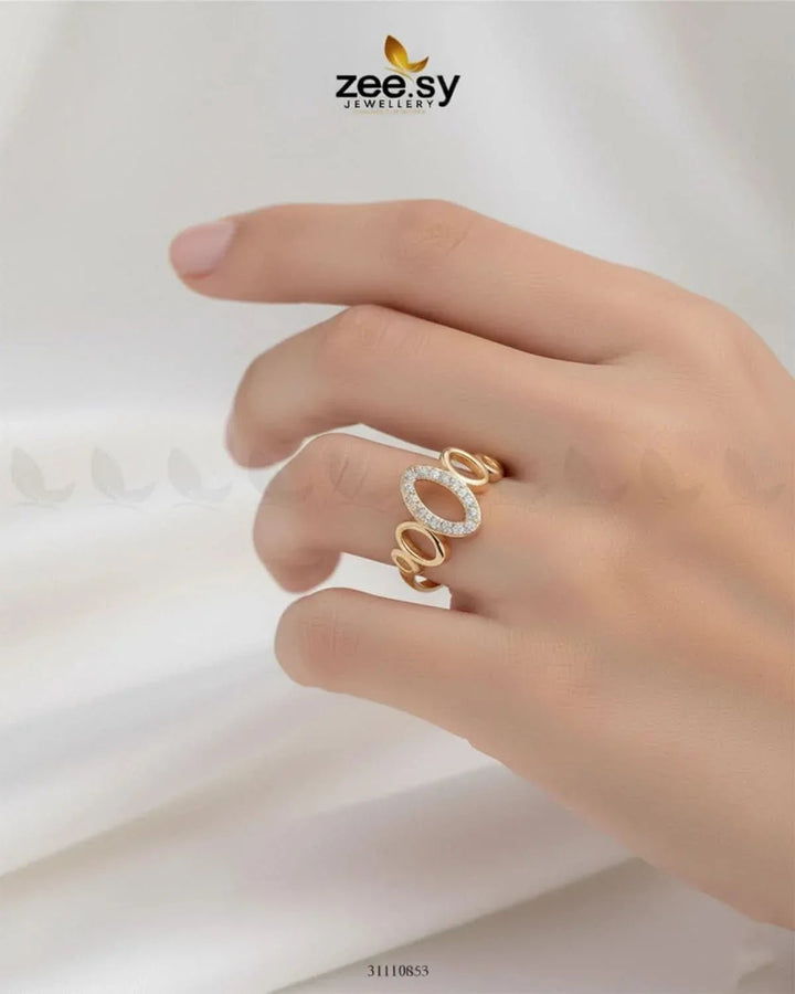 Celestia Ring Finger Ring - Zeesy Jewellery Pakistan | Premium Artificial & Imitation Jewellery
