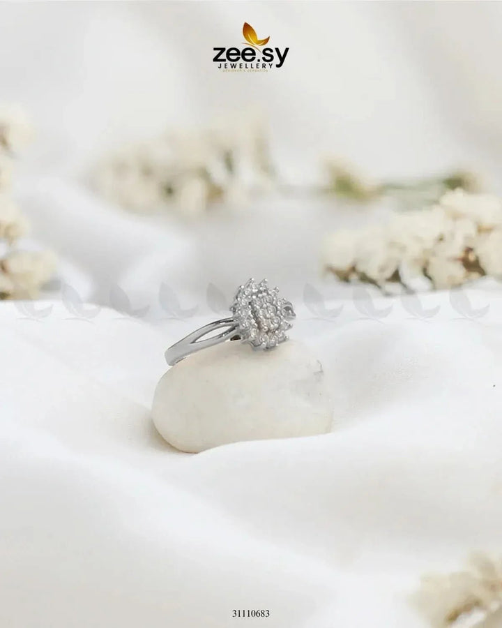 Florisse Ring Silver Finger Ring - Zeesy Jewellery Pakistan | Premium Artificial & Imitation Jewellery