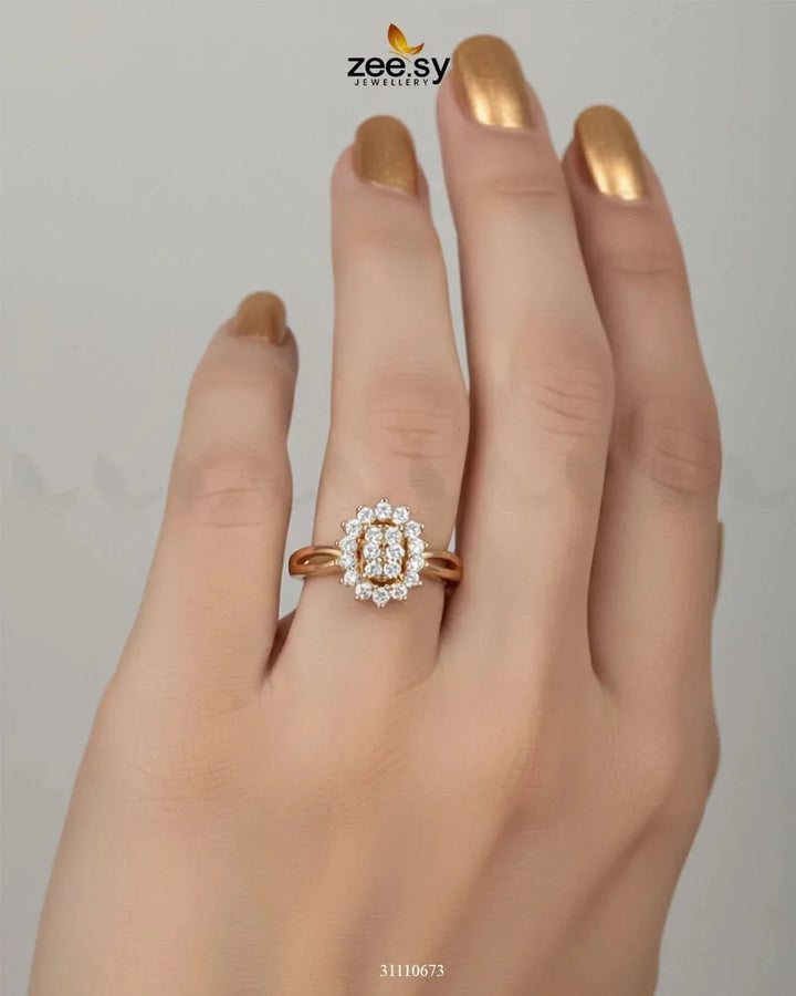Florisse Ring Finger Ring - Zeesy Jewellery Pakistan | Premium Artificial & Imitation Jewellery