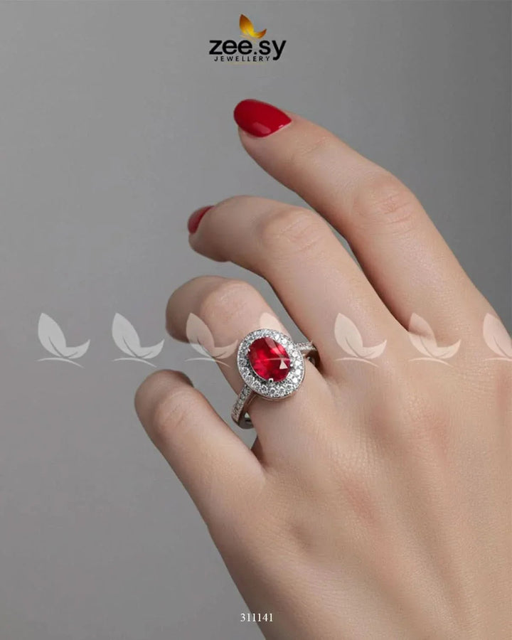Lobelia Ring Finger Ring - Zeesy Jewellery Pakistan | Premium Artificial & Imitation Jewellery