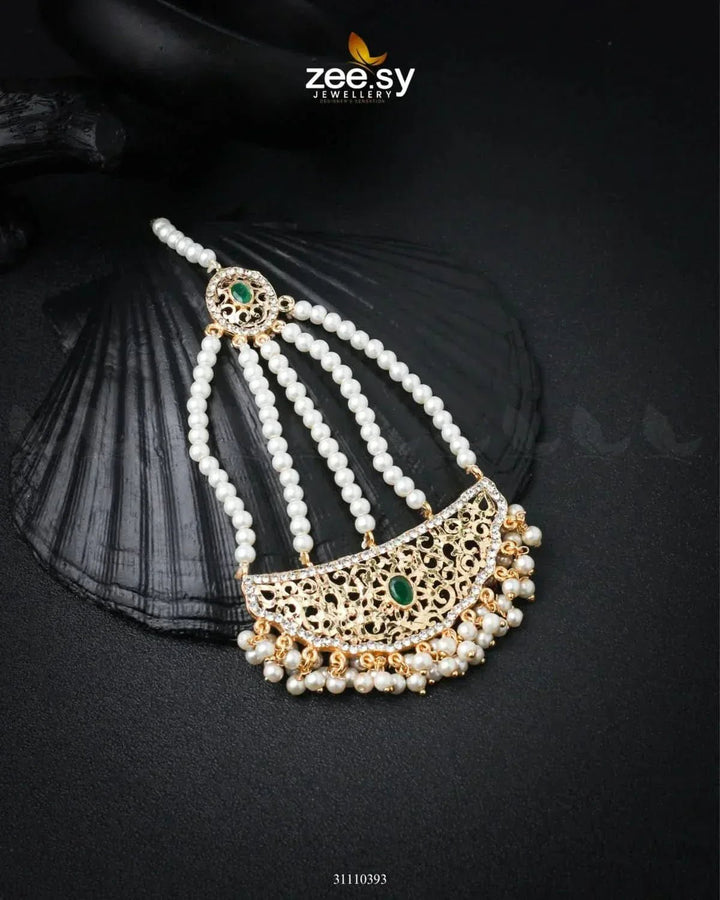 Ruhani Jhumar Green jhumar - Zeesy Jewellery Pakistan | Premium Artificial & Imitation Jewellery