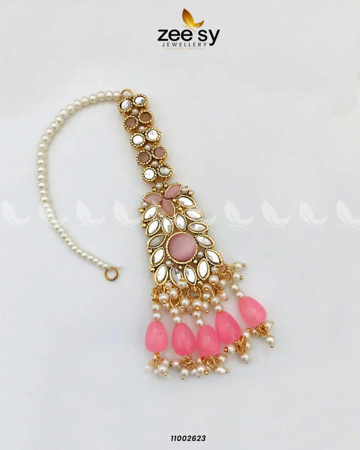 BINDIA-0109 Pink BINDIYA - Zeesy Jewellery Pakistan | Premium Artificial & Imitation Jewellery