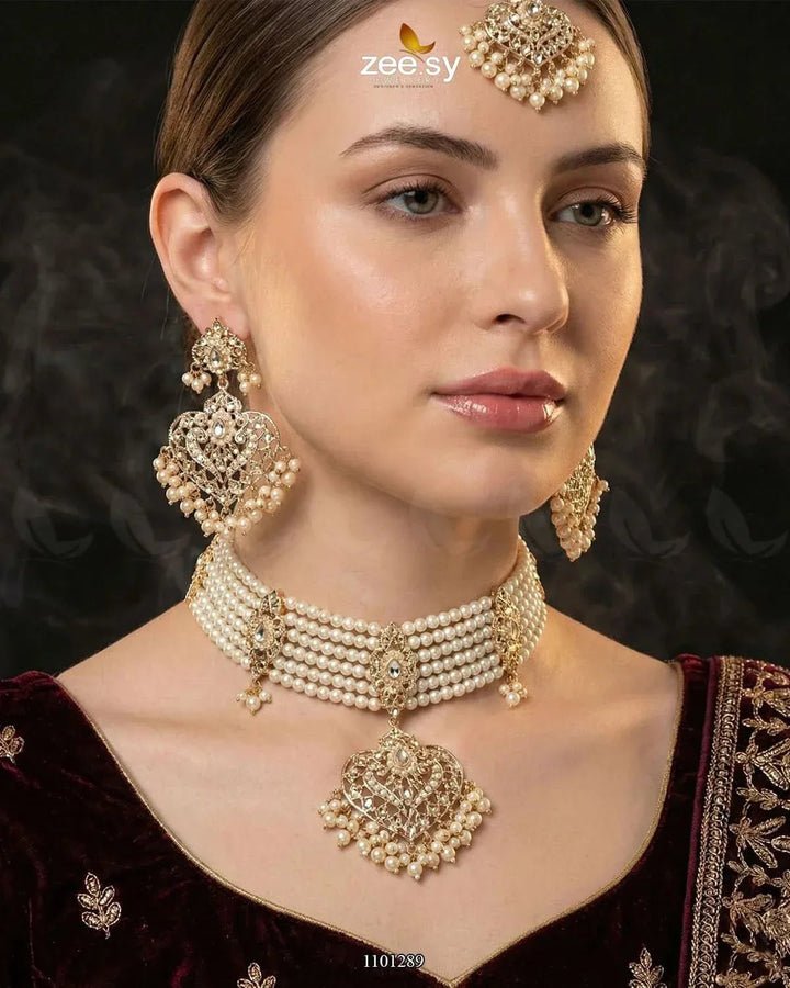 NECKLACE-0003 Necklace Sets - Zeesy Jewellery Pakistan | Premium Artificial & Imitation Jewellery