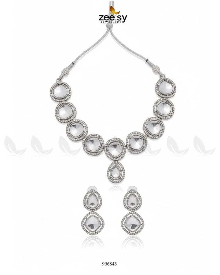Kalanchoe Necklace Set Necklace Sets - Zeesy Jewellery Pakistan | Premium Artificial & Imitation Jewellery