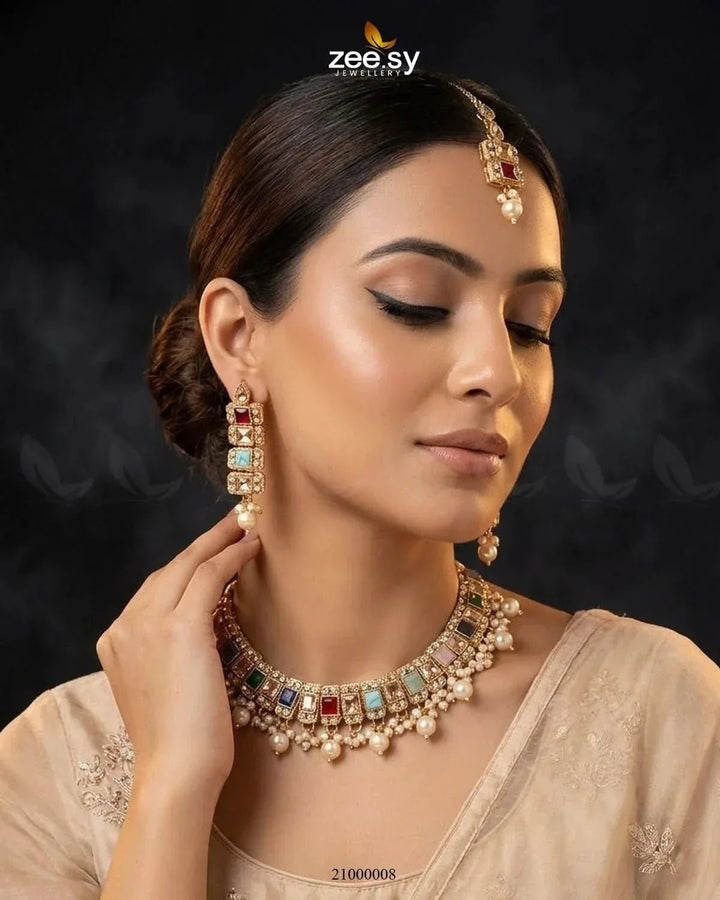 Necklace-0971 Necklace Sets - Zeesy Jewellery Pakistan | Premium Artificial & Imitation Jewellery
