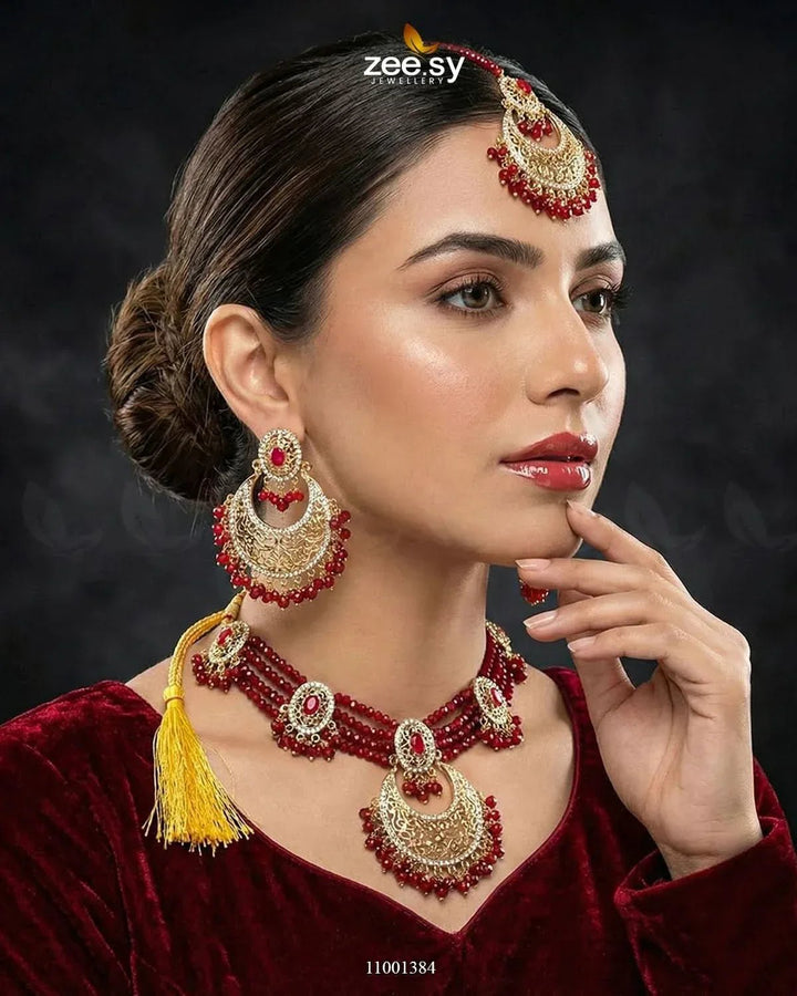 NECKLACE-0147 Necklace Sets - Zeesy Jewellery Pakistan | Premium Artificial & Imitation Jewellery