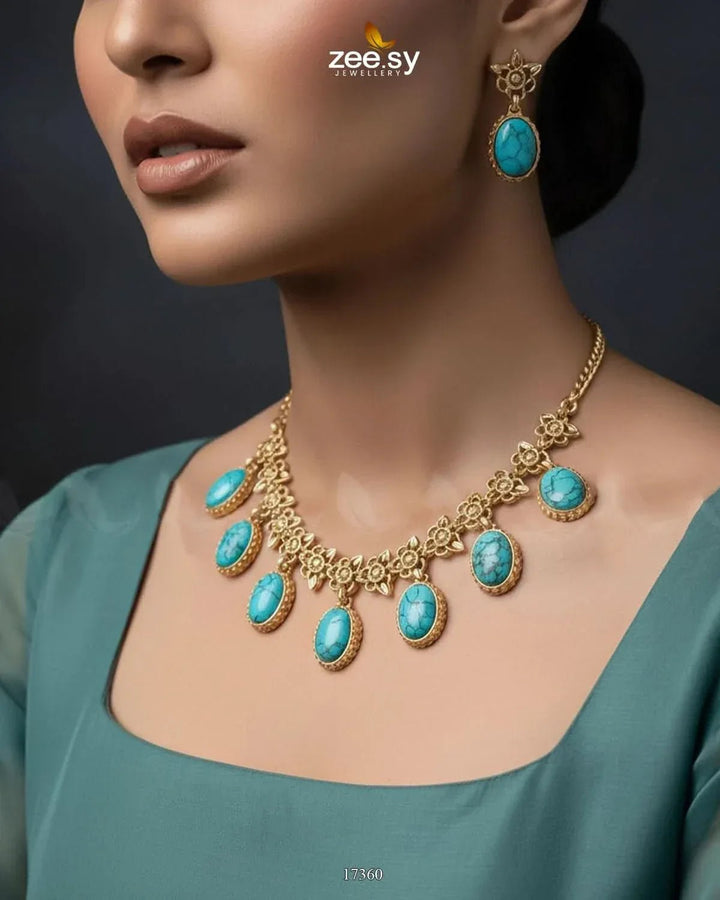 Arash Necklace Necklace Sets - Zeesy Jewellery Pakistan | Premium Artificial & Imitation Jewellery