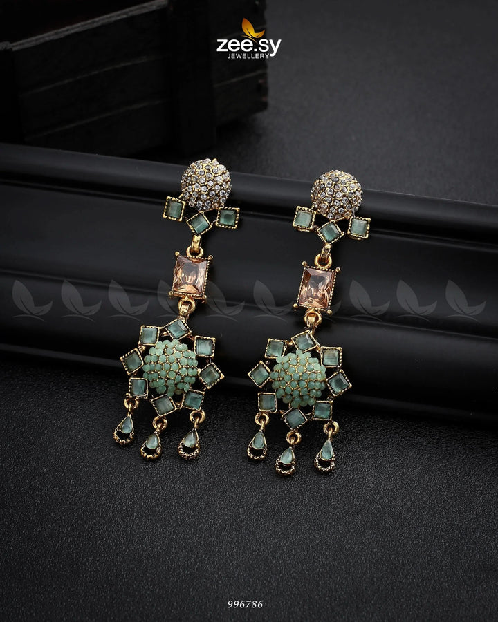 Agapanthus Necklace Set Necklace Sets - Zeesy Jewellery Pakistan | Premium Artificial & Imitation Jewellery