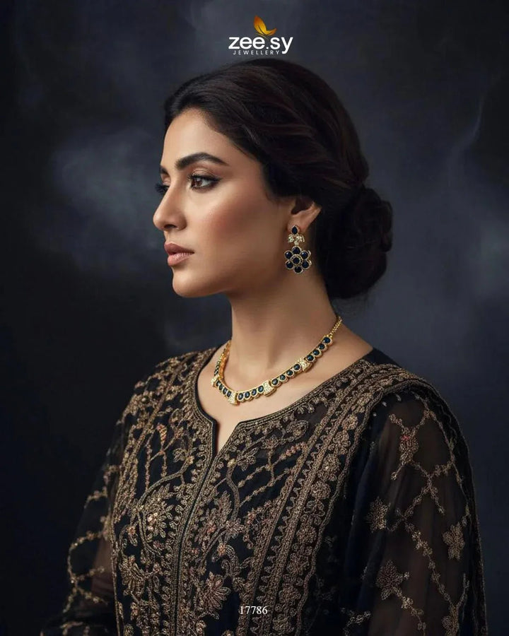 Textured Necklace Necklace Sets - Zeesy Jewellery Pakistan | Premium Artificial & Imitation Jewellery