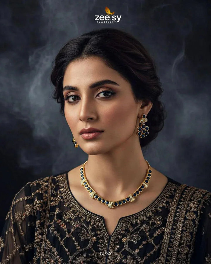 Textured Necklace Necklace Sets - Zeesy Jewellery Pakistan | Premium Artificial & Imitation Jewellery