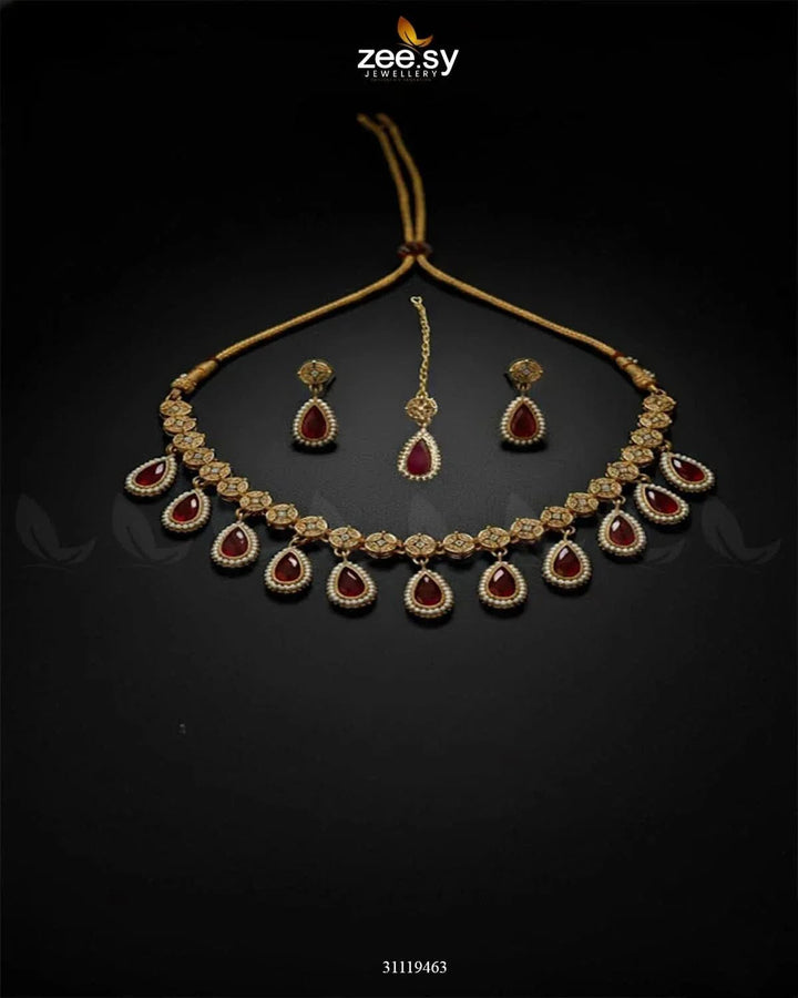 Hearth Necklace Set Necklace Sets - Zeesy Jewellery Pakistan | Premium Artificial & Imitation Jewellery