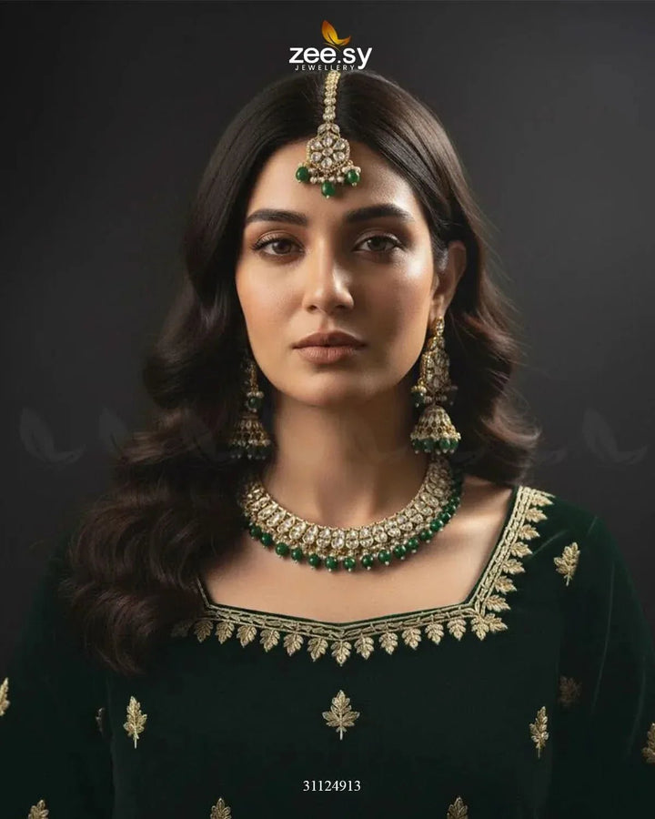 Magnificent Tonel Necklace Set Necklace Sets - Zeesy Jewellery Pakistan | Premium Artificial & Imitation Jewellery