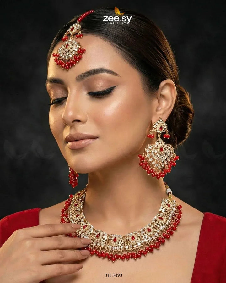 Maniha Necklace Set Necklace Sets - Zeesy Jewellery Pakistan | Premium Artificial & Imitation Jewellery