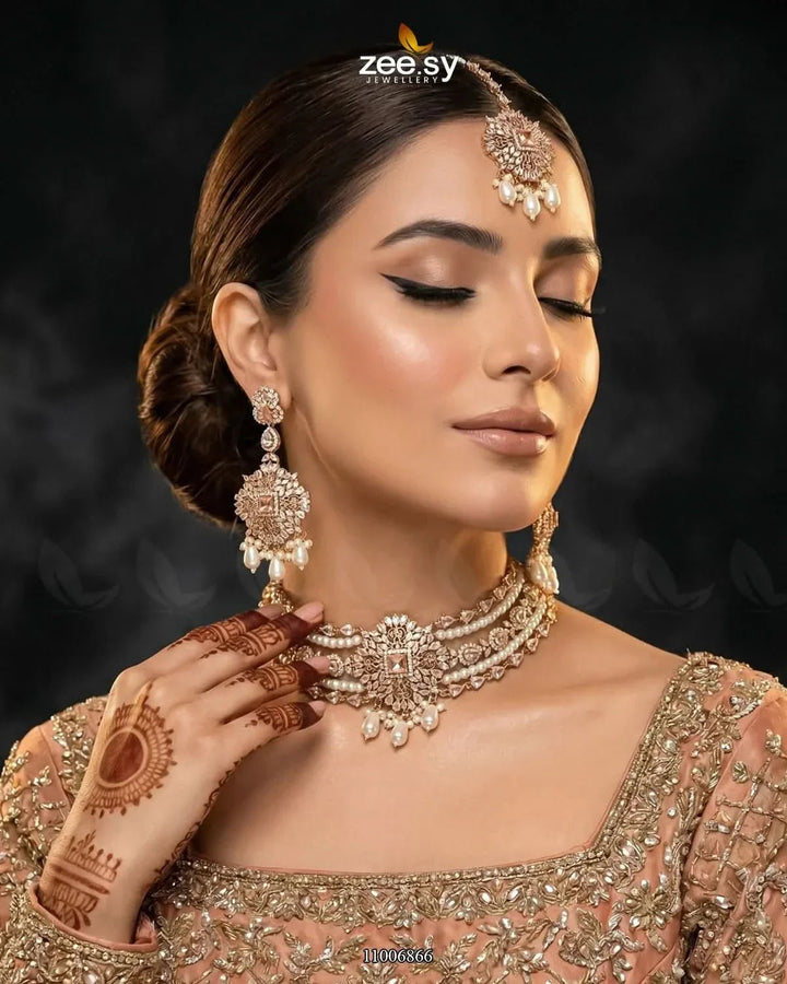 NECKLACE-0910 Necklace Sets - Zeesy Jewellery Pakistan | Premium Artificial & Imitation Jewellery