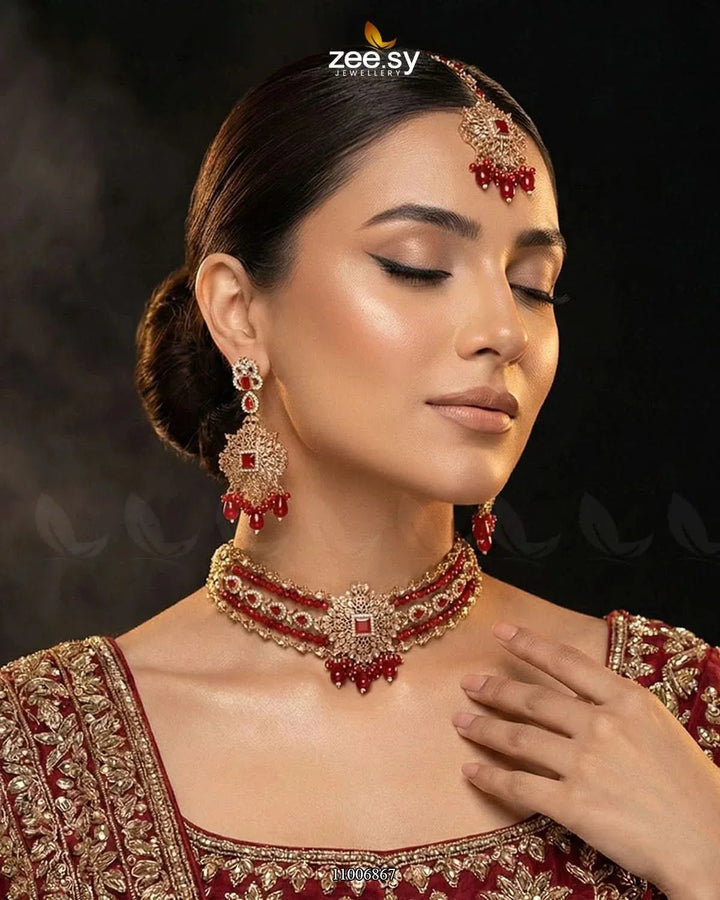 NECKLACE-0910 Necklace Sets - Zeesy Jewellery Pakistan | Premium Artificial & Imitation Jewellery