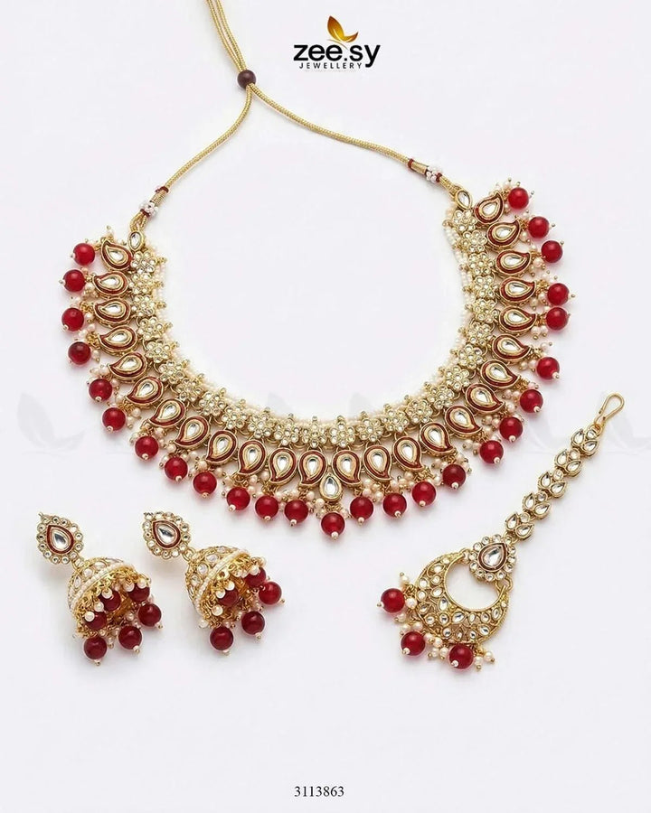 Mariya Necklace Set Necklace Sets - Zeesy Jewellery Pakistan | Premium Artificial & Imitation Jewellery