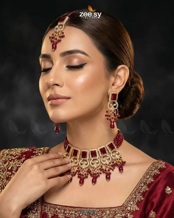 NECKLACE-0774 Necklace Sets - Zeesy Jewellery Pakistan | Premium Artificial & Imitation Jewellery