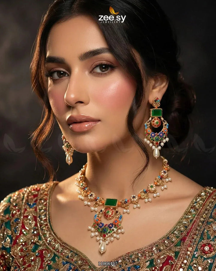 Necklace-0973 Necklace Sets - Zeesy Jewellery Pakistan | Premium Artificial & Imitation Jewellery